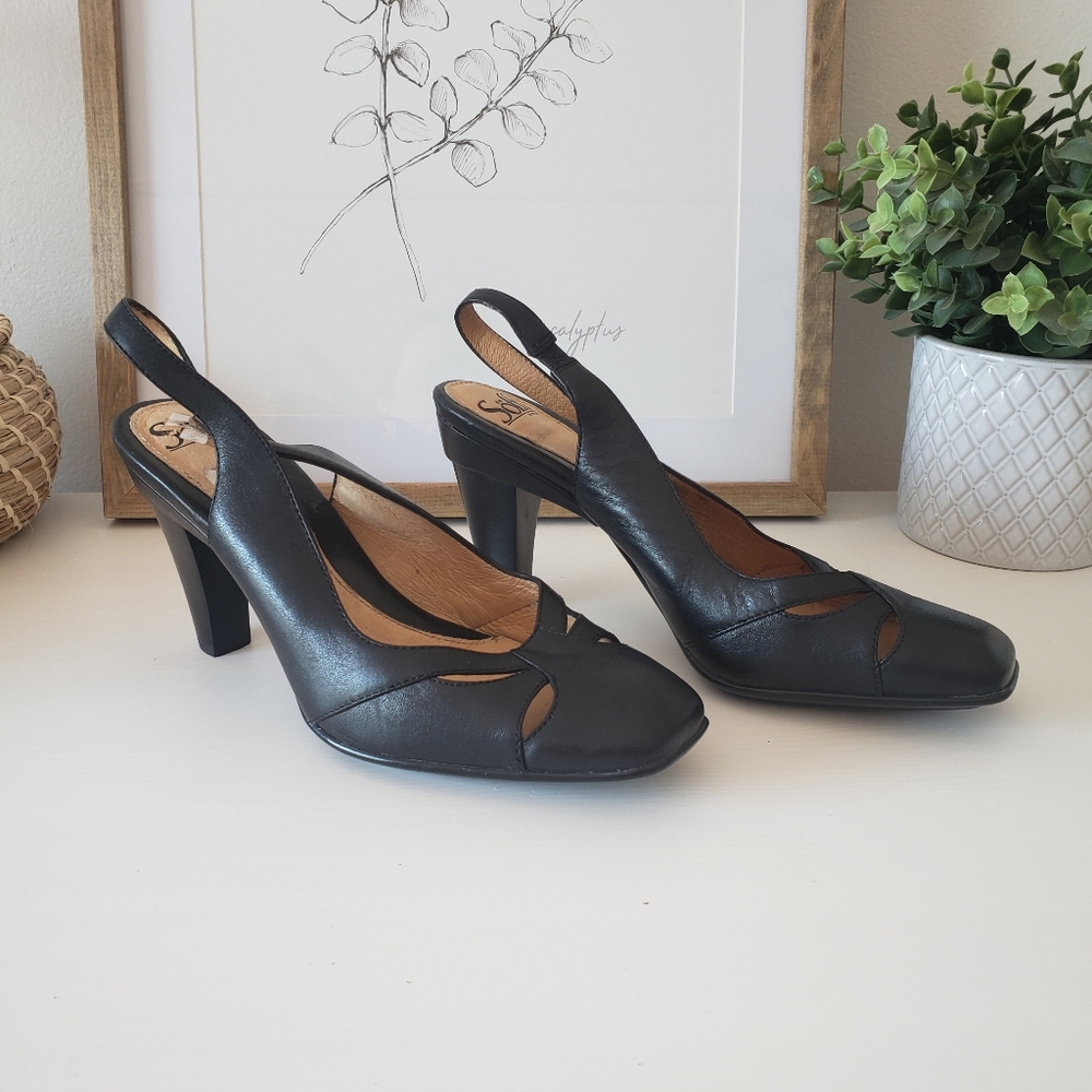 Sofft Georgia Slingback Heels Size 8
